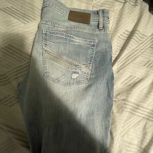 BKE Men's Straight Jeans - Light Blue